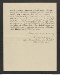 Nachlass Franz Steindachner, Brief von August Ginzberger an Franz Steindachner (13.10.1907), Inv.Nr. 162.01, Seite 2